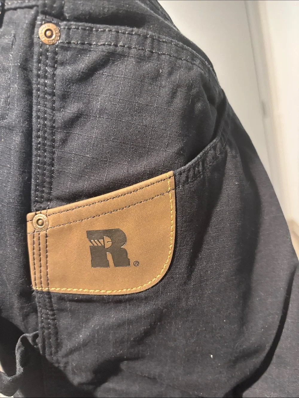 Wrangler RIGGS Men’s Black Cargo Pants with Utility Pockets - Picture 6 of 6